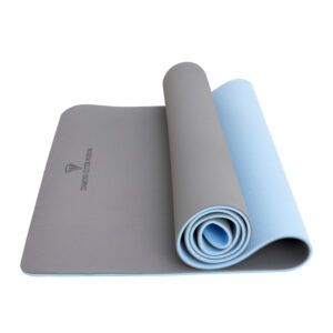 Yoga Mat (Grey & Blue) XL-Size