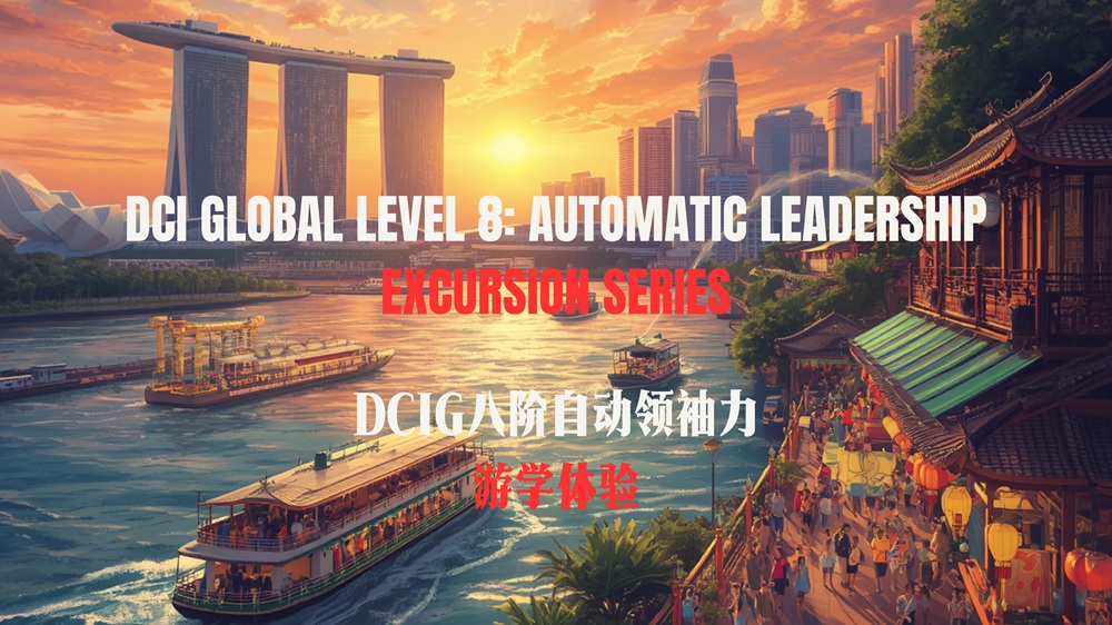 DCIG L 8: AUTOMATIC LEADERSHIP  EXCURSION SERIES  | DCIG 八阶自动领导力  游学体验