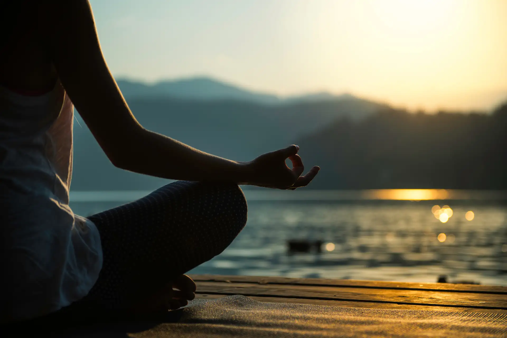 Sunset meditation